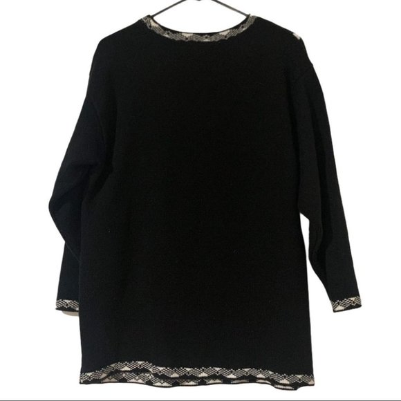 Vintage Blue Morgan Rose Graphic Print Sweater! - Picture 2 of 6